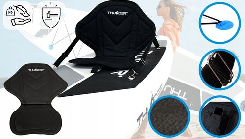 Stabilna DESKA SUP 320CM nadmuchiwana BEZPIECZNA zestaw + krzesełko na Arena.pl