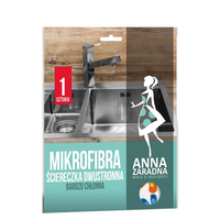 Anna Zaradna Mikrofibra ściereczka dwustronna 1szt