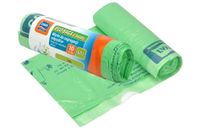 Worki do segregacji odpadów szkło ECO BAGS zielone 60 l 10 sztuk