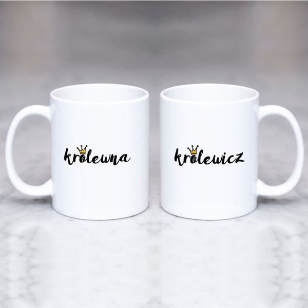 Kubek z napisem - królewna zdjęcie 2