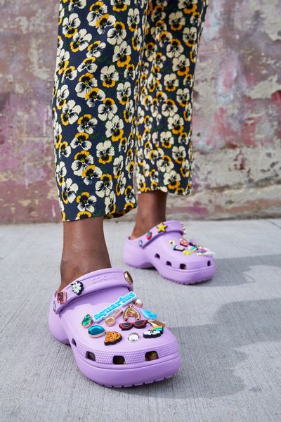 Damskie Buty Chodaki Klapki Crocs Platforma 206750 Clog 39-40 zdjęcie 10