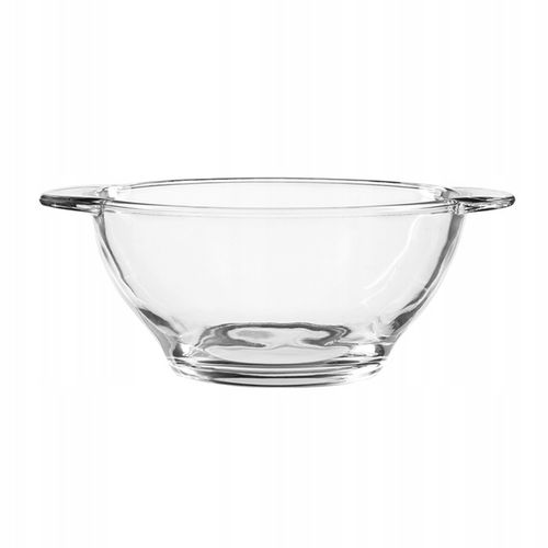 BULIONÓWKA 470 ML SZKLANA Z UCHWYTAMI MISKA OBIADOWA DO ZUPY KREMU FLAKÓW na Arena.pl