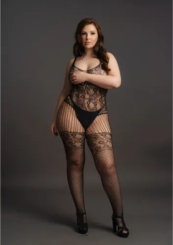 le desir - koronkowe bodystocking plus size na Arena.pl