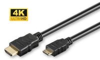 MicroConnect 4K HDMI A-C cable, 1m
