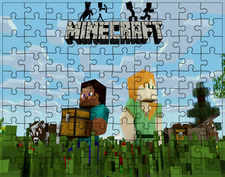 Puzzle Minecraft zdjęcie 1