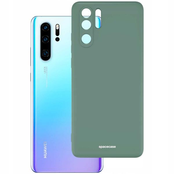 Spacecase Silicone Case Huawei P30 Pro Dark Green zdjęcie 2