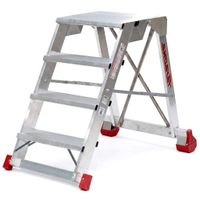 Drabina magazynowa FARAONE 4-stopniowa CM 4L - 2,98 m