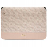 2 x Torba Pokrowiec Futerał Na Laptopa Guess Sleeve GUCS14PS4SGP 14" różowy