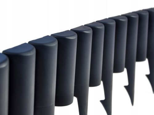 PALISADA OGRODOWA - UV- WYSOKA Wytrzymała Płotek Ogrodowy Obrzeże - Brązowa na Arena.pl