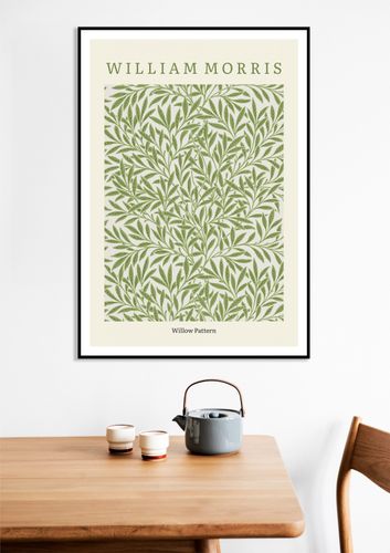 Plakat 40x60cm Design Willow Pattern, Morris Vintage do Salonu na Arena.pl