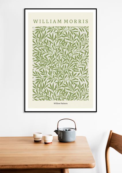 Plakat 40x60cm Design Willow Pattern, Morris Vintage do Salonu zdjęcie 9