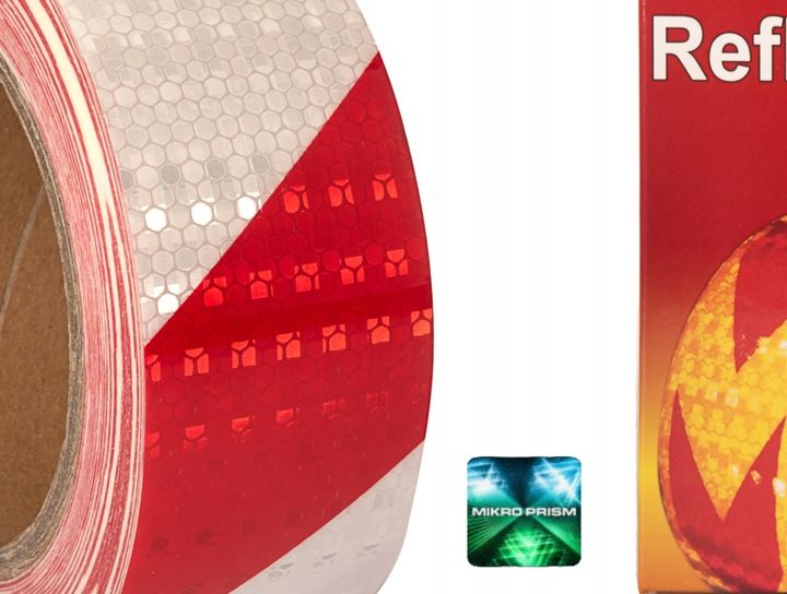TAŚMA ODBLASKOWA SAMOPRZYLEPNA MICRO-PRISM zdjęcie 2