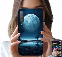 ETUI DO SAMSUNG A7 2018 - PEŁNIA KSIĘŻYCA KSIĘŻYC FUTERAŁ + FOLIA