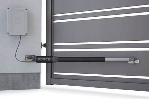 Zestaw do bramy dwuskrzydłowej FORCE SW200 2x2m 400 kg lampa do skrzydłowej na Arena.pl