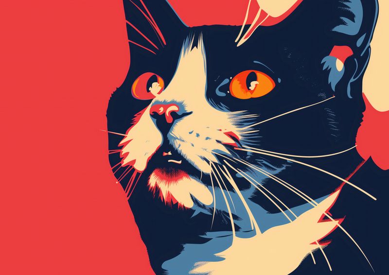 Plakat 42x29,7cm Szok zdjęcie 1