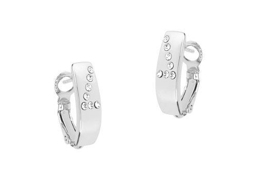 kolczyki podłużne ze wzorem kryształów (p8676ag) na Arena.pl