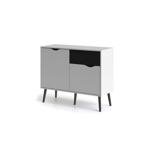 Komoda Oslo 2D1S w stylu retro na Arena.pl