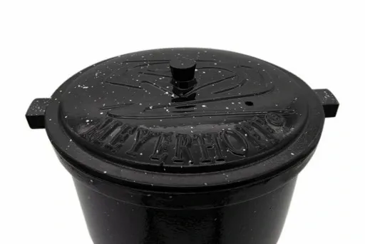 Kociołek żeliwny EMALIOWANY Meyerhoff MARMUREK 8L zdjęcie 3