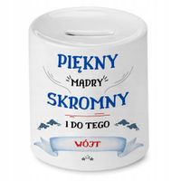 Skarbonka Dla Wójta Na Urodziny Na Prezent Z Nadrukiem Ze Zdjęciem