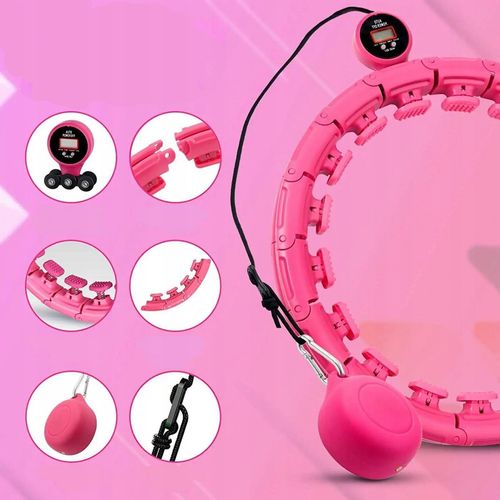 Hula hop odchudzający smart z licznikiem i obciążeniem odchudzające na Arena.pl