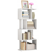 REGAŁ STOJĄCY OTWARTY BIAŁY BIBLIOTECZKA SZAFKA LOFT NOWOCZESNY 140CM