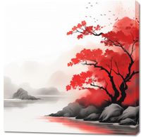 Obraz 100x100cm Spokój przy Medytacji