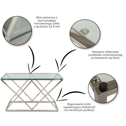 KONSOLA TIMANTTI SILVER na Arena.pl