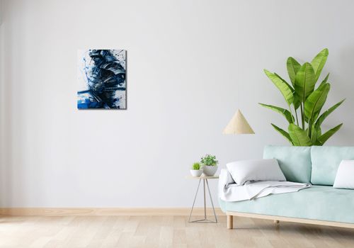 Obraz 40x50cm Samuraj w Błękicie na Arena.pl