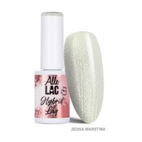Lakier hybrydowy LED/UV Gel Polish Whites W4 Crystal Glitter AlleLac 6g