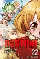 Manga o kamiennym świecie sile nauki i ratowaniu ludzkości Dr. Stone Tom 22