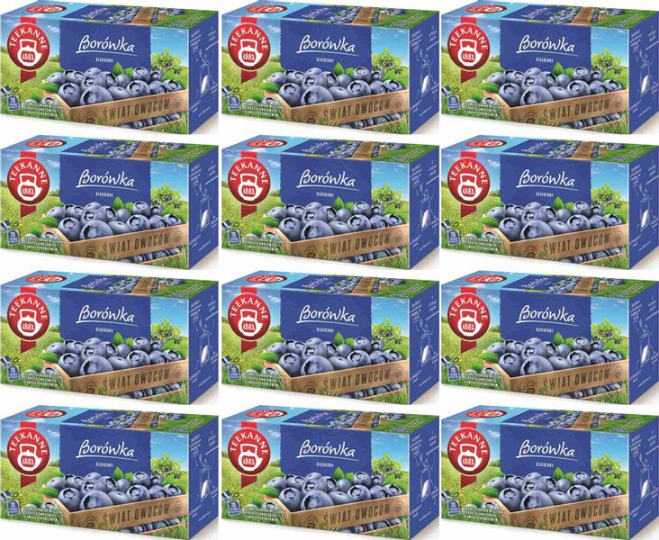 (x12) TEEKANNE 20tb Borówka zdjęcie 1
