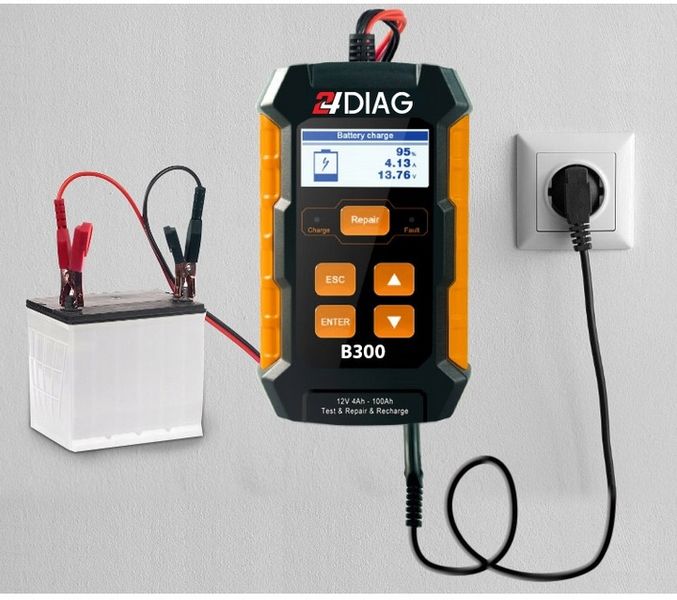 TESTER DO AKUMULATORÓW PROSTOWNIK B300 3w1 12V 5A zdjęcie 8
