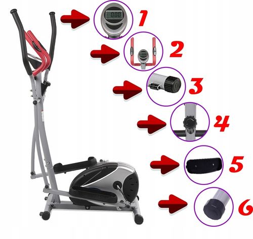 TRENAŻER ELIPTYCZNY MAGNETYCZNY CODEN CF700 ROWER na Arena.pl