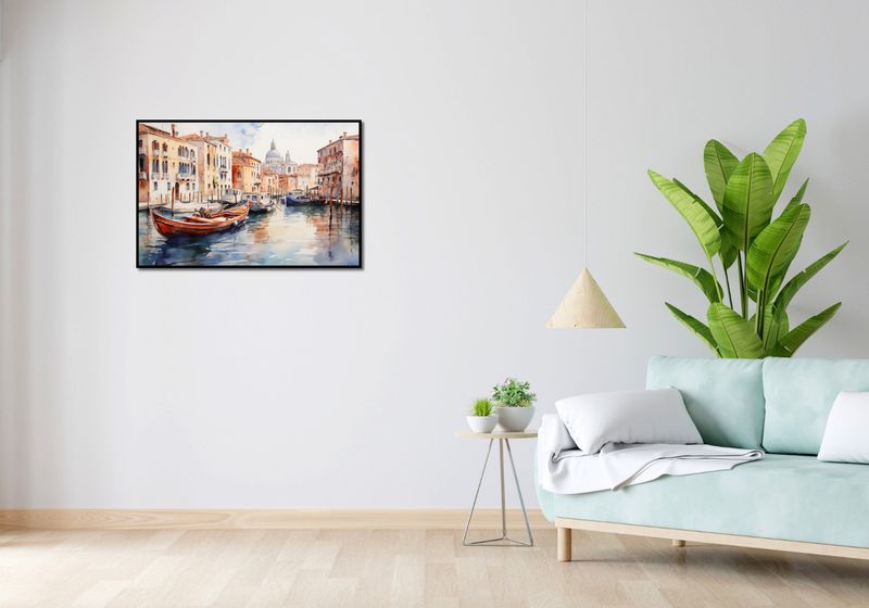 Plakat 86,4x56,8cm Wenecka Impresja zdjęcie 4