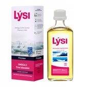 Tran Lýsi Tutti Frutti OMEGA 3 DHA EPA witaminy A D E 240 ml