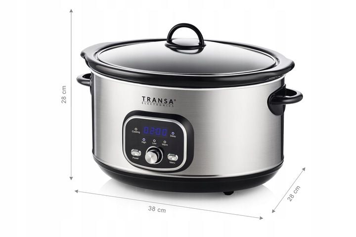 WOLNOWAR Garnek ceramiczny Programator Transa Electronics 4,5L 280W zdjęcie 5