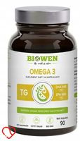 Biowen OMEGA 3 Olej rybi z sardeli 660mg EPA 440mg DHA 90 kapsułek