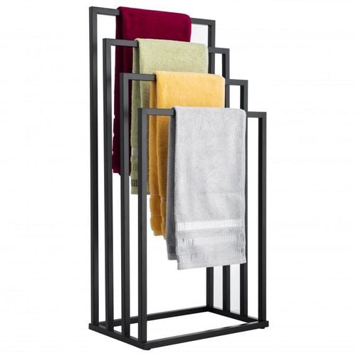 Stojak na ręczniki wieszak łazienkowy czteroramienny na Arena.pl