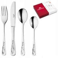 Sztućce dla Dzieci Gerlach Bon Ton GRAWER PREZENT na Chrzest Roczek