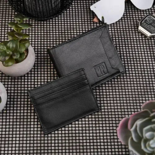 portfel skórzany czarny na Arena.pl