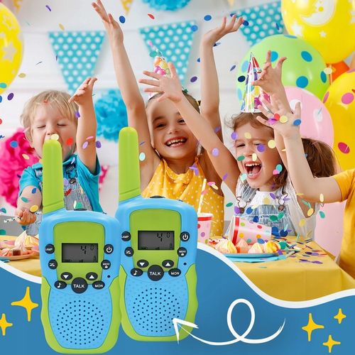 Walkie talkie dla dzieci duży zasięg zestaw 2szt krótkofalówka Łoki Toki na Arena.pl