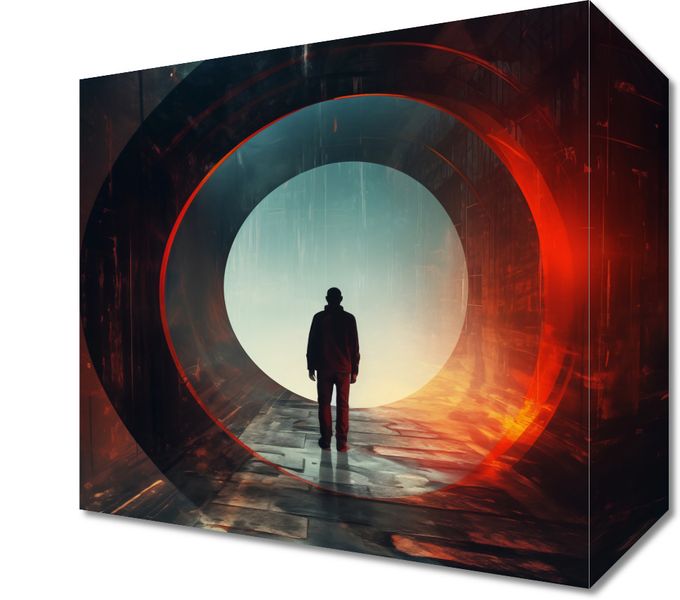 Obraz 20x20cm Portal do Świata zdjęcie 1