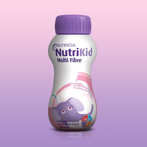NutriKid Multi Fibre TRUSKAWKA ZESTAW 4x200ml na Arena.pl