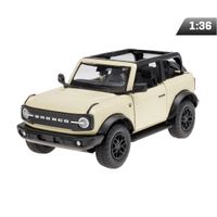 Model 1:36 RMZ Ford Bronco Badlands 2023 - Open Top, kremowy