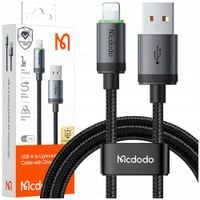 mcdodo ładowarka kabel usb lightning szybkiego ładowania do iphone 1m led