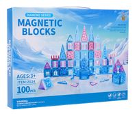 Zestaw Klocków Magnetycznych Ice Snow 100El.