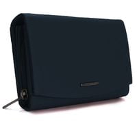 damski portfel matte - granatowy