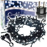 LAMPKI CHOINKOWE 200 LED WEWNĘTRZNE ŚWIĄTECZNE