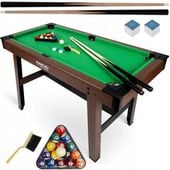 ZESTAW BILARDOWY MINI STÓŁ DO BILARDA BILARD DLA DZIECI DUŻY 4FT NEO-SPORT