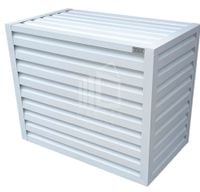 Osłona klimatyzatora - pompy ciepła 90x50x110 cm biały ID460